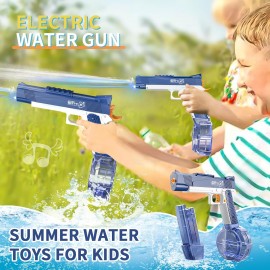 Electric Water Gun,Squirt Guns,Water Gun with Large Capacity Super Long Distance Shooting,Automatic Water Gun for Kids & Adults,Water Guns for Kids Ages 4-8 & 8-12.