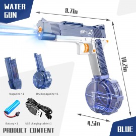 Electric Water Gun,Squirt Guns,Water Gun with Large Capacity Super Long Distance Shooting,Automatic Water Gun for Kids & Adults,Water Guns for Kids Ages 4-8 & 8-12.